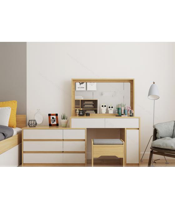 Bàn trang điểm 23a - Gỗ MDF Bàn trang điểm 23a - Gỗ MDF